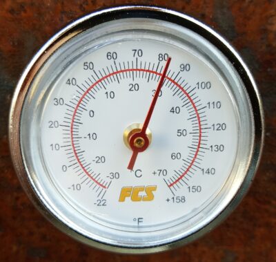 Analogue rail magnetic thermometer TMA 70