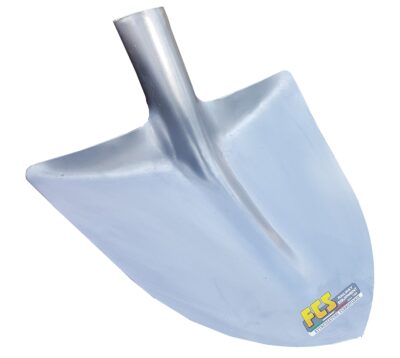 Super-light aluminium shovel