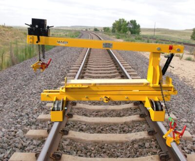 Transporting device with rail mover ETM 15 G1